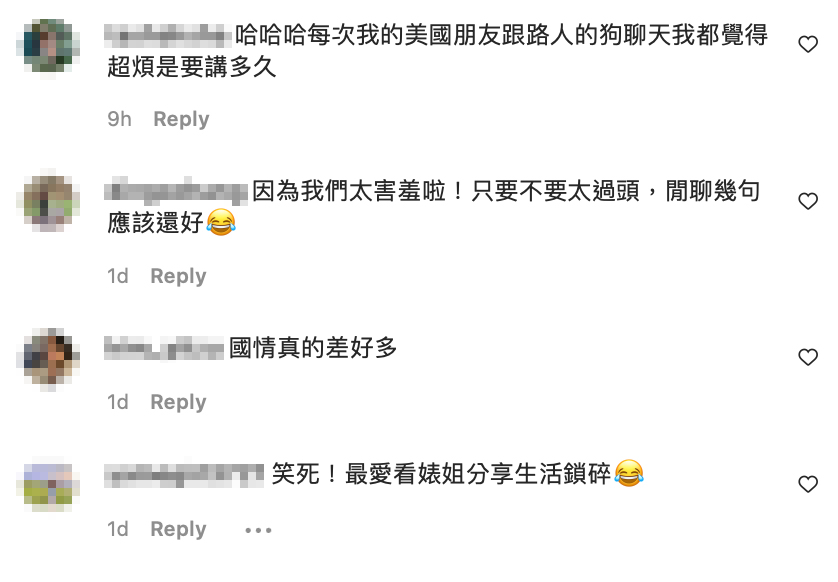 網友也熱烈回應表示同感。 圖：翻攝自丹妮婊姐IG
