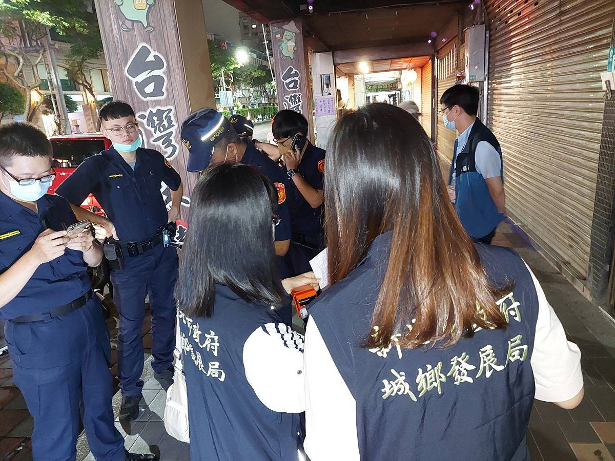 公安稽查小組再次出動。 圖：新北市城鄉局提供