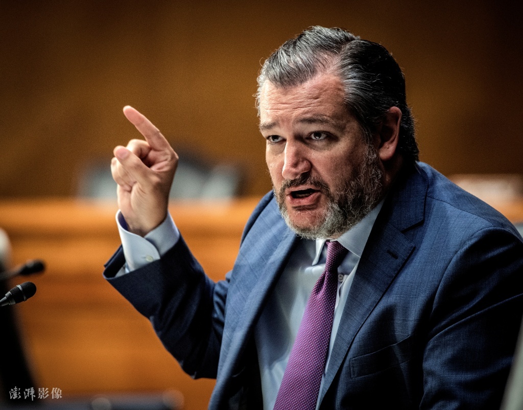 美國德州共和黨聯邦參議員克魯茲（Ted Cruz）。 圖：翻攝自澎派影像（資料照）