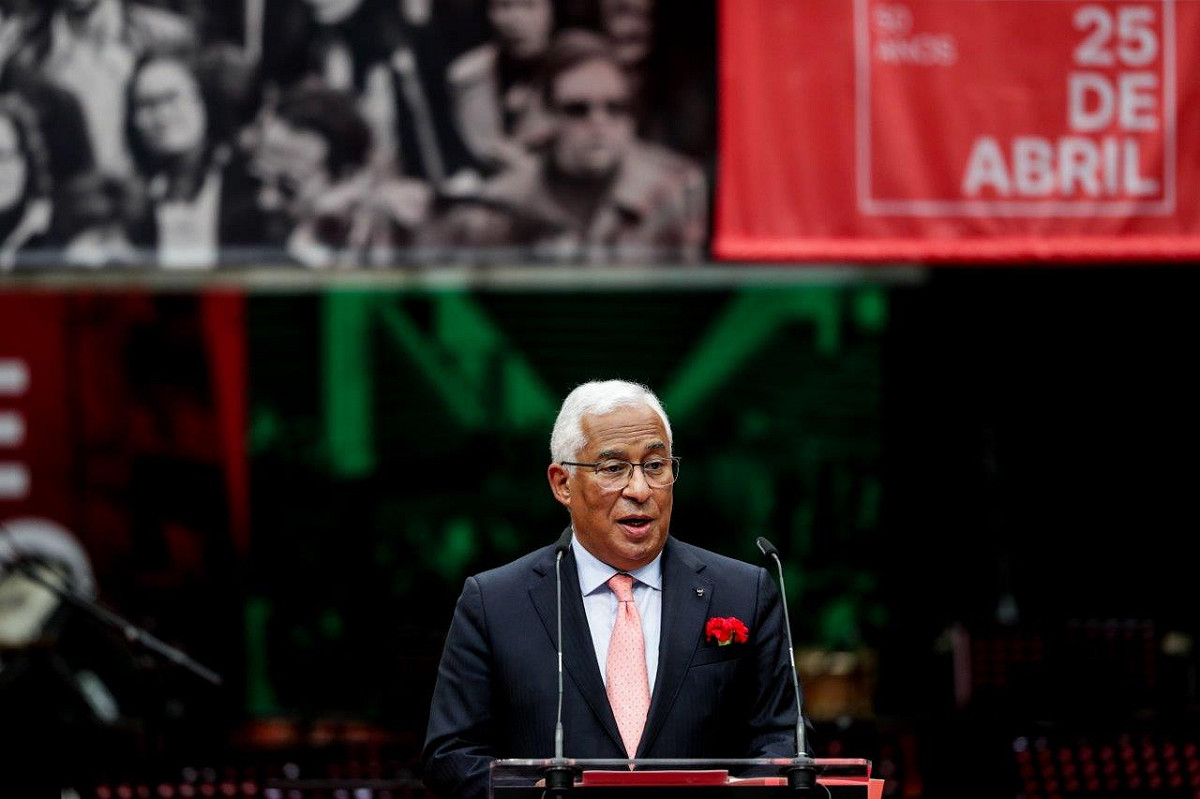葡萄牙總理科斯塔（António Costa）就針對多處大火發表看法。 圖：擷取自葡萄牙政府網頁（資料照）