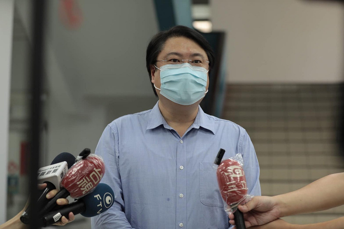 基隆市長林右昌。 圖：擷取自林右昌臉書