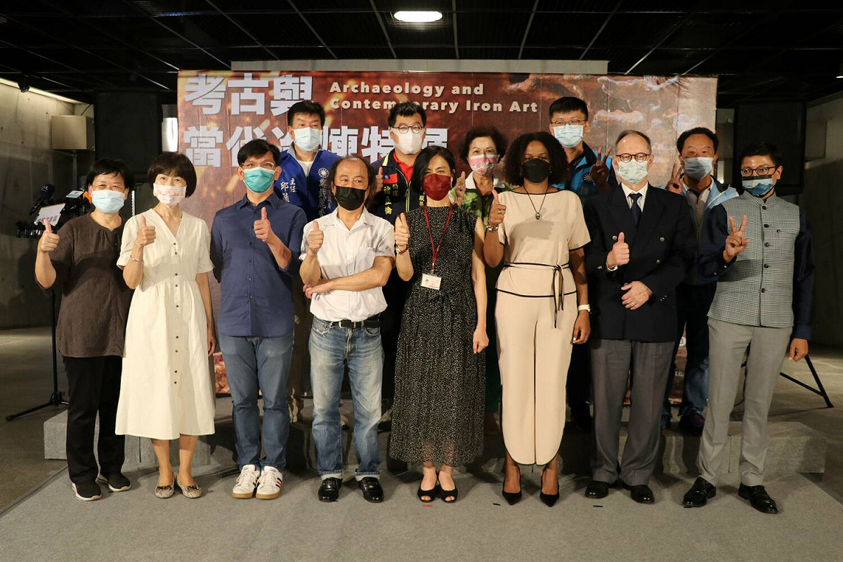 考古與當代冶煉特展隆重開幕。 圖：十三行博物館提供