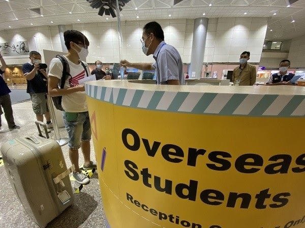 教育部將放寬境外生入境規定。( 示意圖 ) 圖：教育部／提供