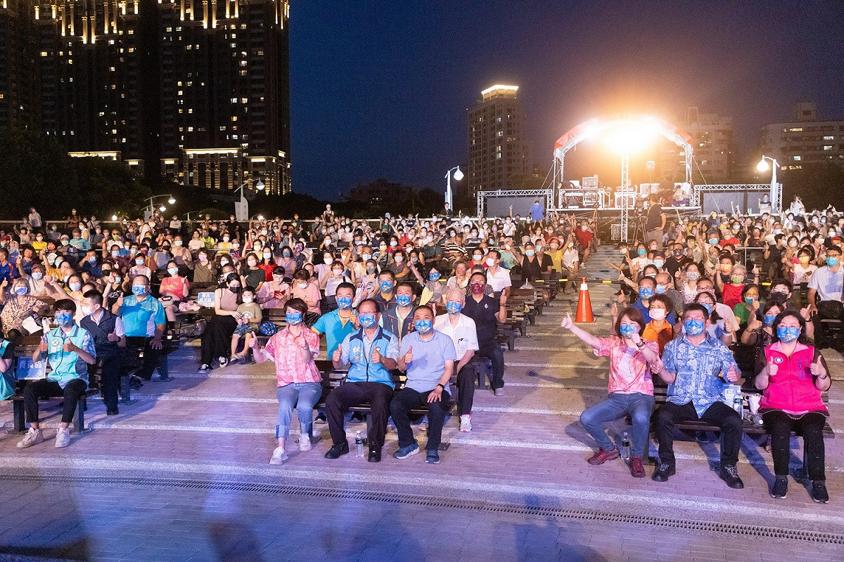 2022新北市永和仲夏夜之夢《國語懷舊好歌演唱會》。 圖：新北市新聞局提供