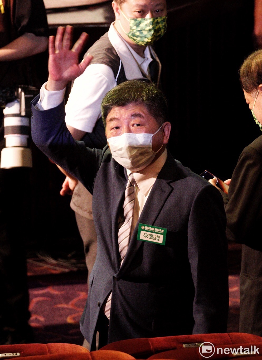 民進黨台北市長參選人陳時中今正式卸任衛福部部長。 圖：張良一/攝(資料照)