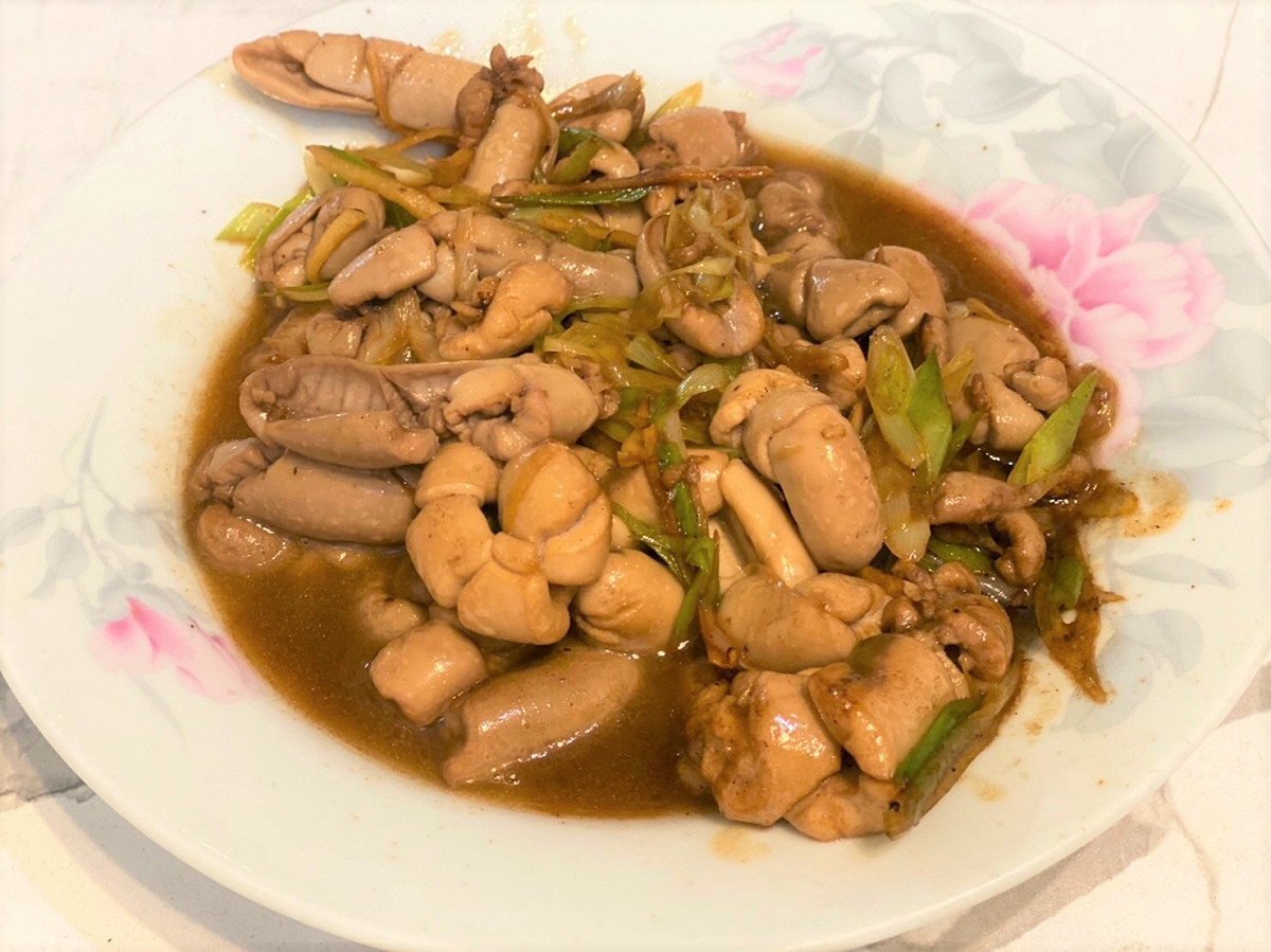 醬燒煙仔魚膘。