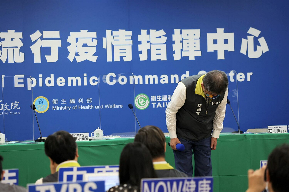 今天正式卸任的指揮中心前指揮官陳時中。 圖：中央流行疫情指揮中心/提供