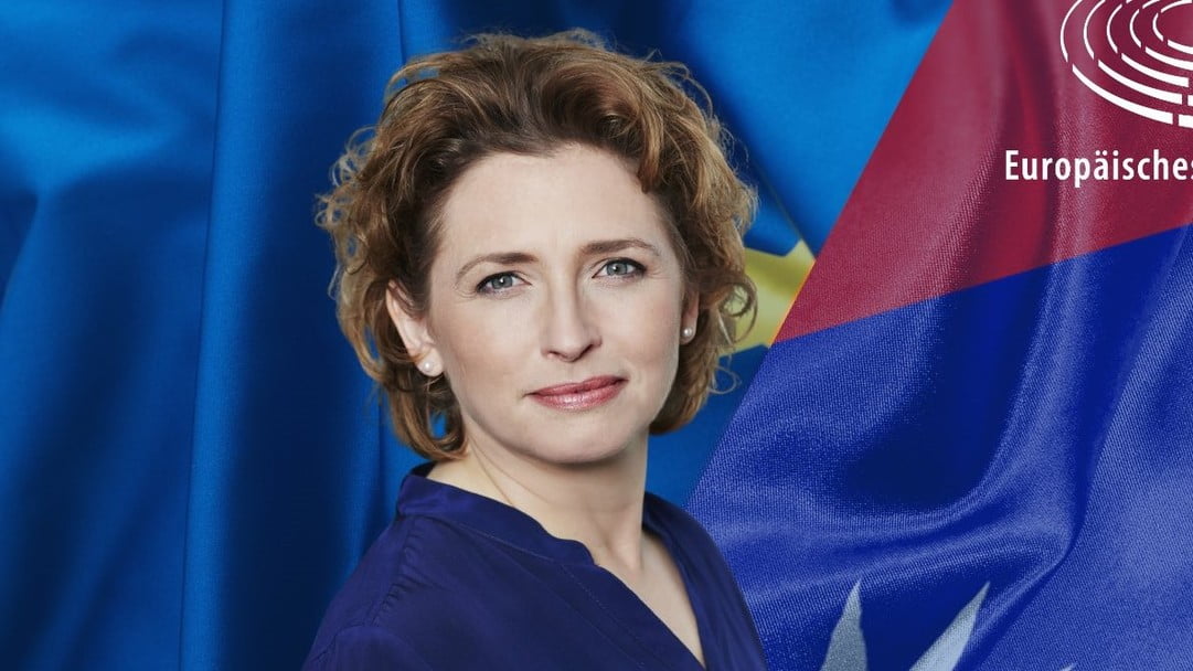 歐洲議會副議長畢爾（Nicola Beer） 圖：翻攝推特