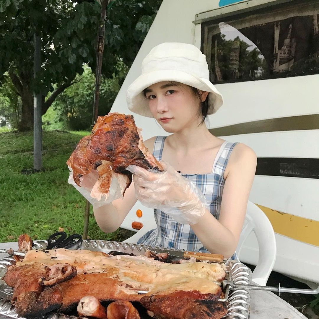 千千被爆料結婚2年。 圖：翻攝自IG/khshu_