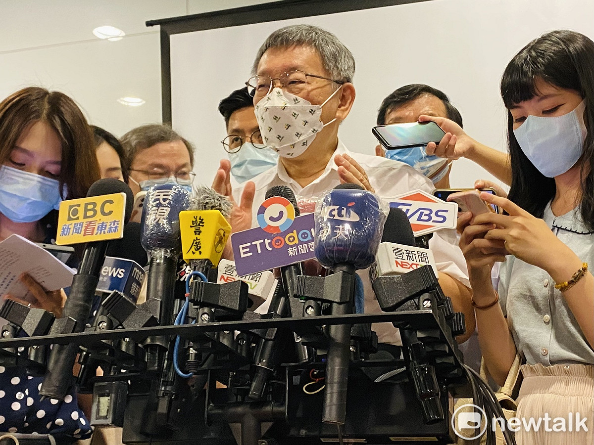 台北市長柯文哲。 圖：周煊惠 / 攝