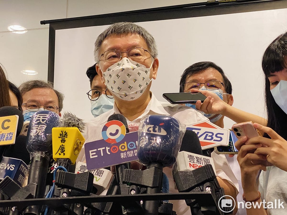 台北市長柯文哲。 圖：周煊惠 / 攝（資料照）