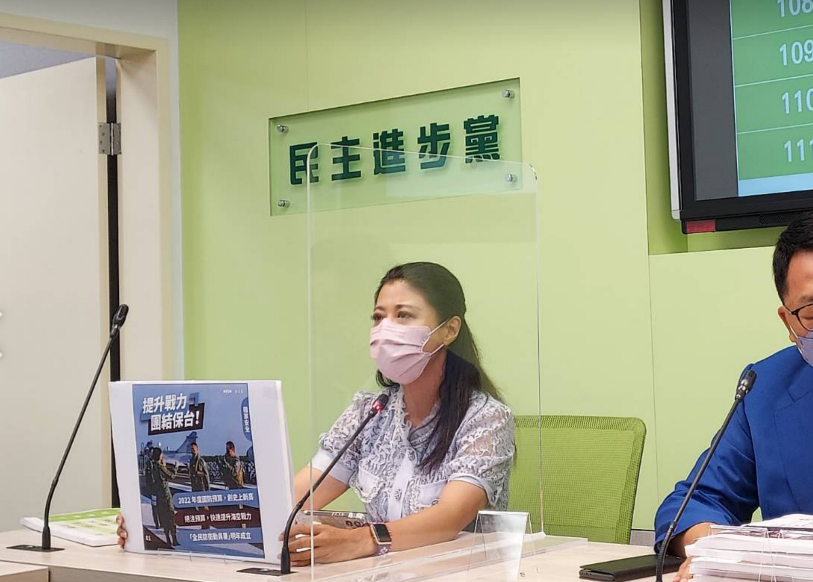 民進黨立法院團副書記長林楚茵。 圖：陳佩君攝
