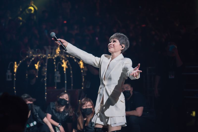 金曲歌后詹雅雯在演唱會前夕，自爆右腦發現2個動脈瘤，在8月底演唱會後就要動刀治療。 圖／寬宏藝術提供