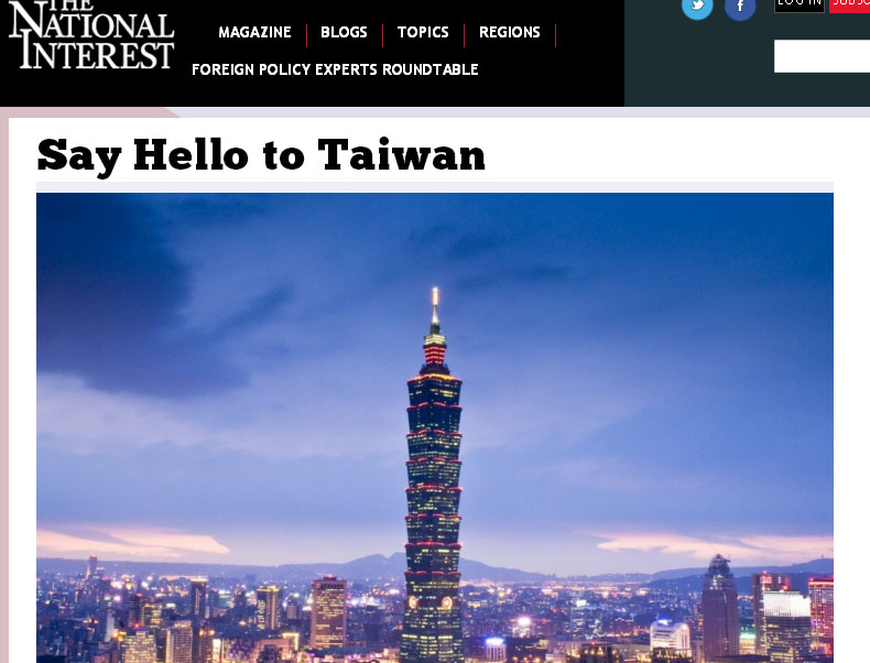 對中國有特別研究的美籍華人評論家章家敦，在《國家利益》發表文章。 圖：翻攝《國家利益》官網