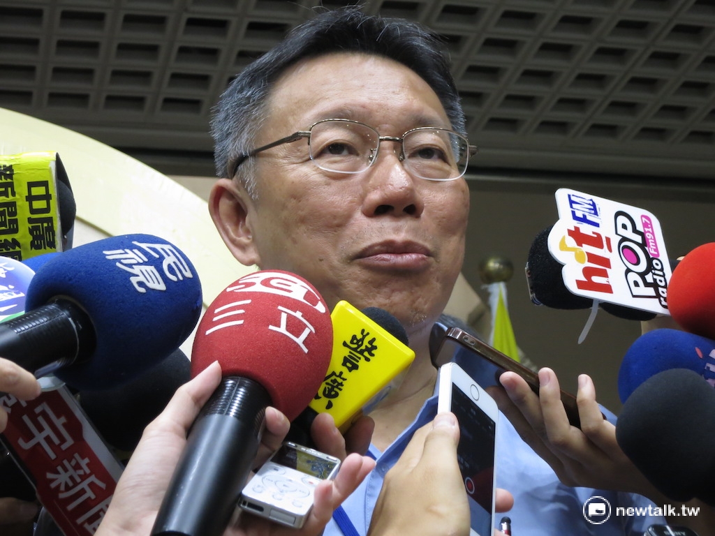 台北農產運銷公司人事競爭日益白熱化，董事會預計將於26日下午選出新任董事長，台北市長柯文哲也喊話，「希望大家都按照約定投票」。 圖：新頭殼資料照片