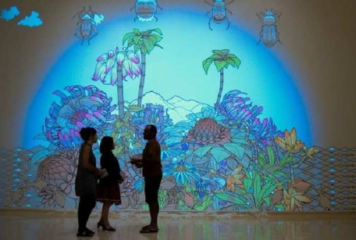 Pulima藝術展19件得獎作品在高美館展出。 圖：高美館提供