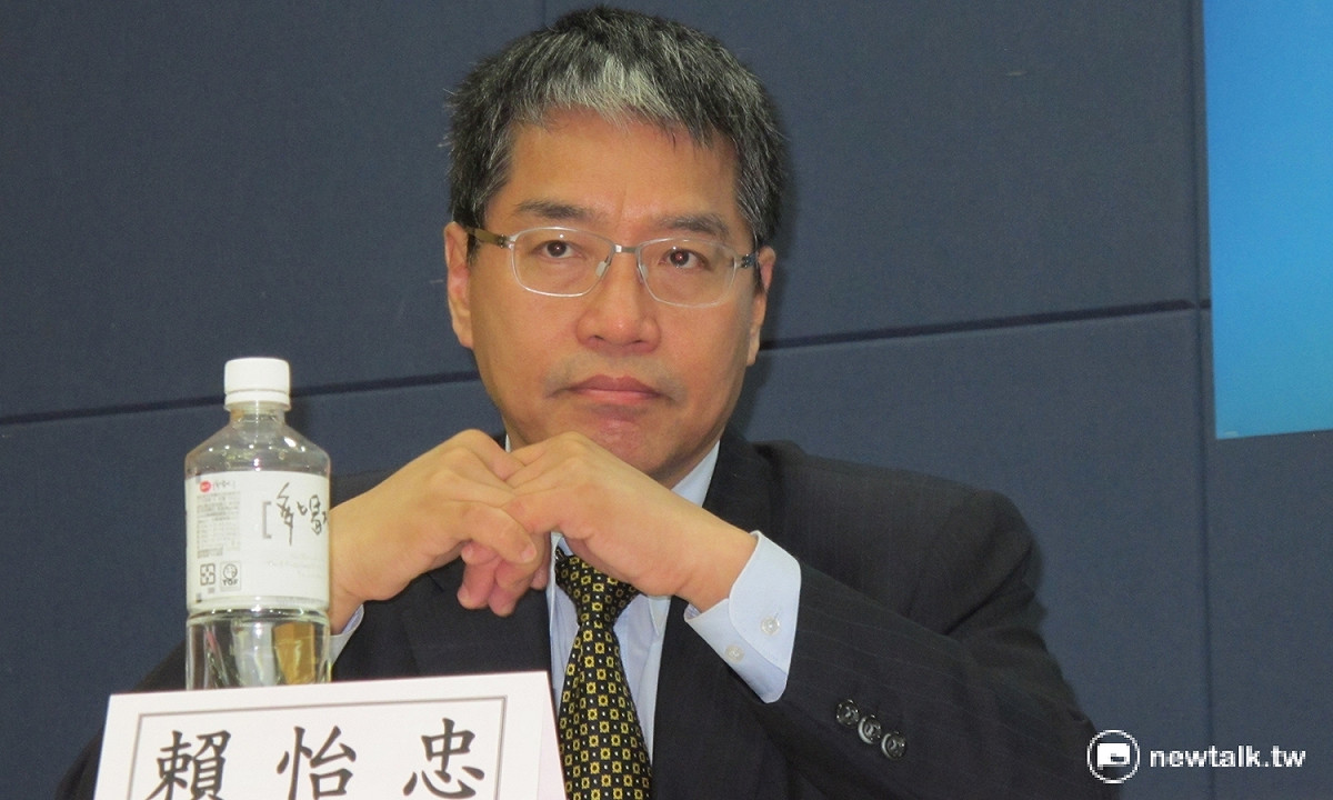 遠景基金會執行長賴怡忠10日以「川普震撼」形容這次美國大選結果。 圖：林朝億/攝