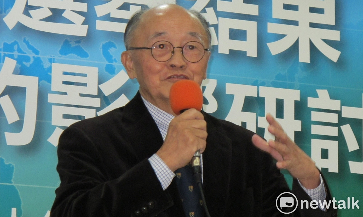 前駐美代表程建人。 圖：林朝億/攝（新頭殼資料照）
