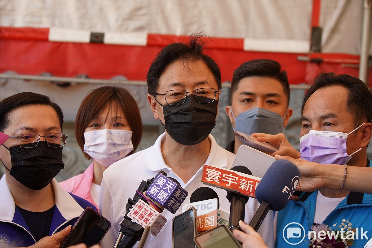 張善政強調，政治人物重要的不是學問是誠信。 圖：林昀真/攝