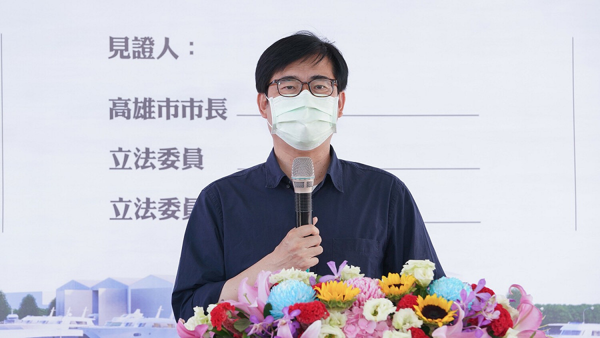陳其邁對蓮池潭溺水釀二死 表示令人心痛跟遺憾。 圖：高雄市政府提供