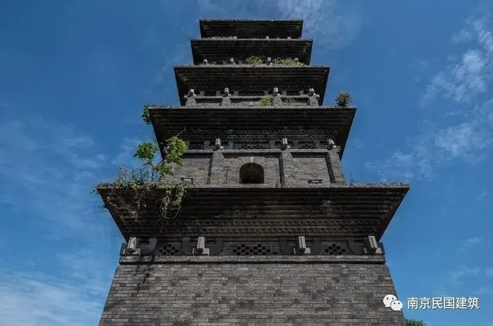 南京九華山公園玄奘寺。 圖 : 翻攝自南京民國建築