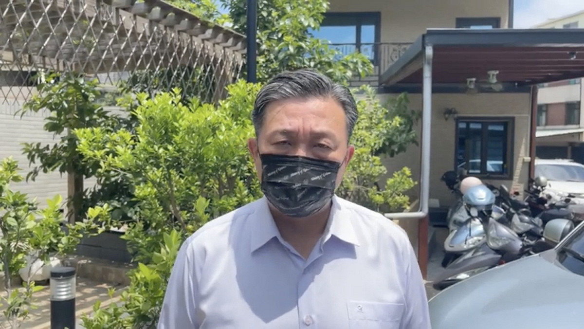 民進黨立委王定宇。 圖：翻攝自王定宇提供影片