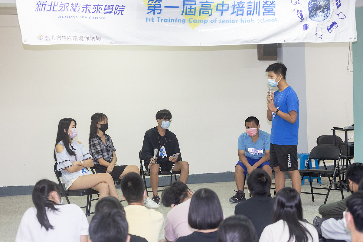學員於行動劇中引用馬丁路德金恩的名言─最大的悲劇不是壞人的囂張跋扈，而是好人的沉默。
