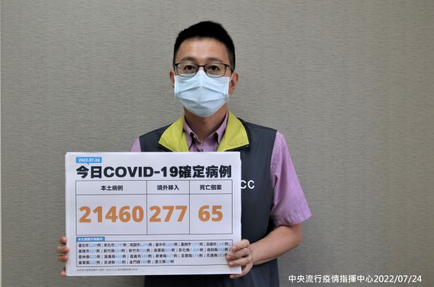 指揮中心醫療應變組副組長羅一鈞 圖：中央流行疫情指揮中心/提供