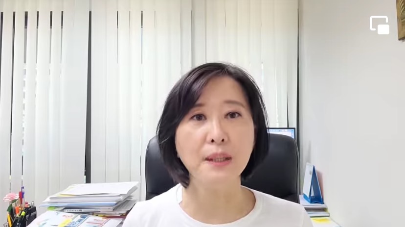 林智堅今日召開碩士論文記者會，提出「新事證」證明自己絕無抄襲，對此，王鴻薇於臉書發文批評根本是「犯罪自白」，並錄製影片回應。 圖：擷取自王鴻薇臉書影片（資料照）