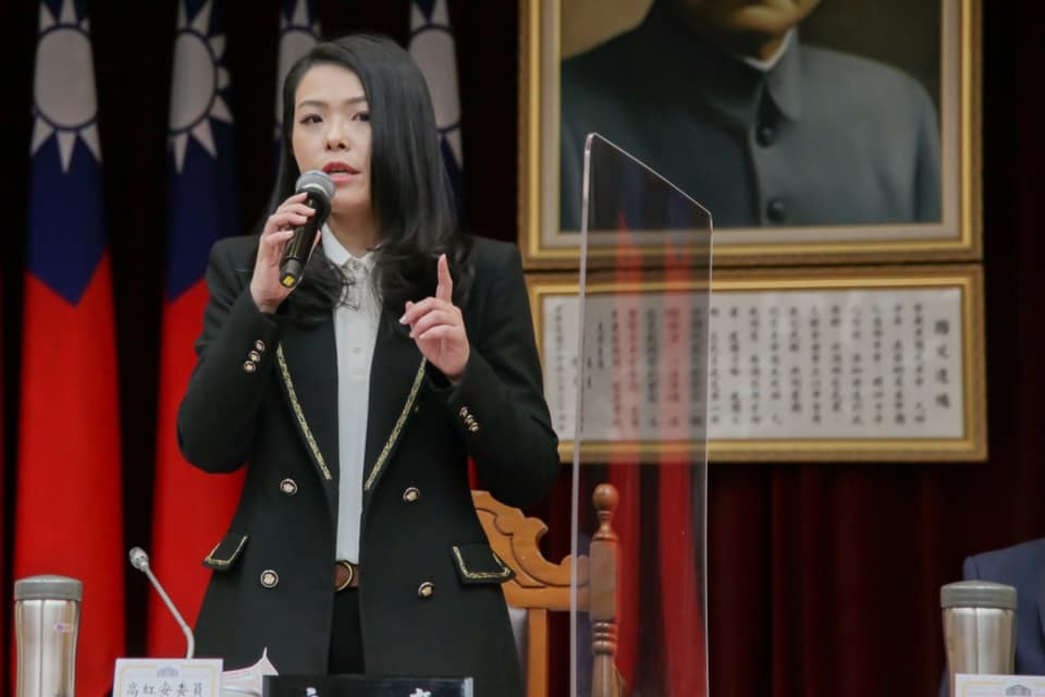 民眾黨新竹市長參選人高虹安。 圖：擷取自高虹安臉書（資料照）