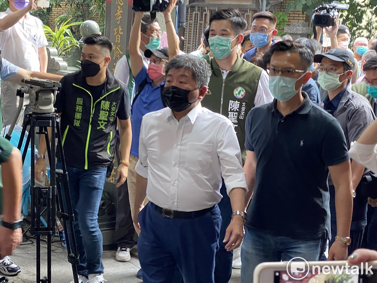 民進黨台北市長參選人陳時中。 圖：周煊惠 / 攝