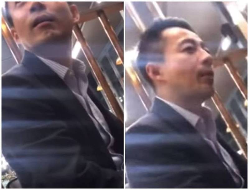 汪小菲與朋友閒聊的影片在網上瘋傳，他在影片中表示：「為什麼咱們不能跟共產黨爭一爭，執政去啊？」 圖：翻攝推特