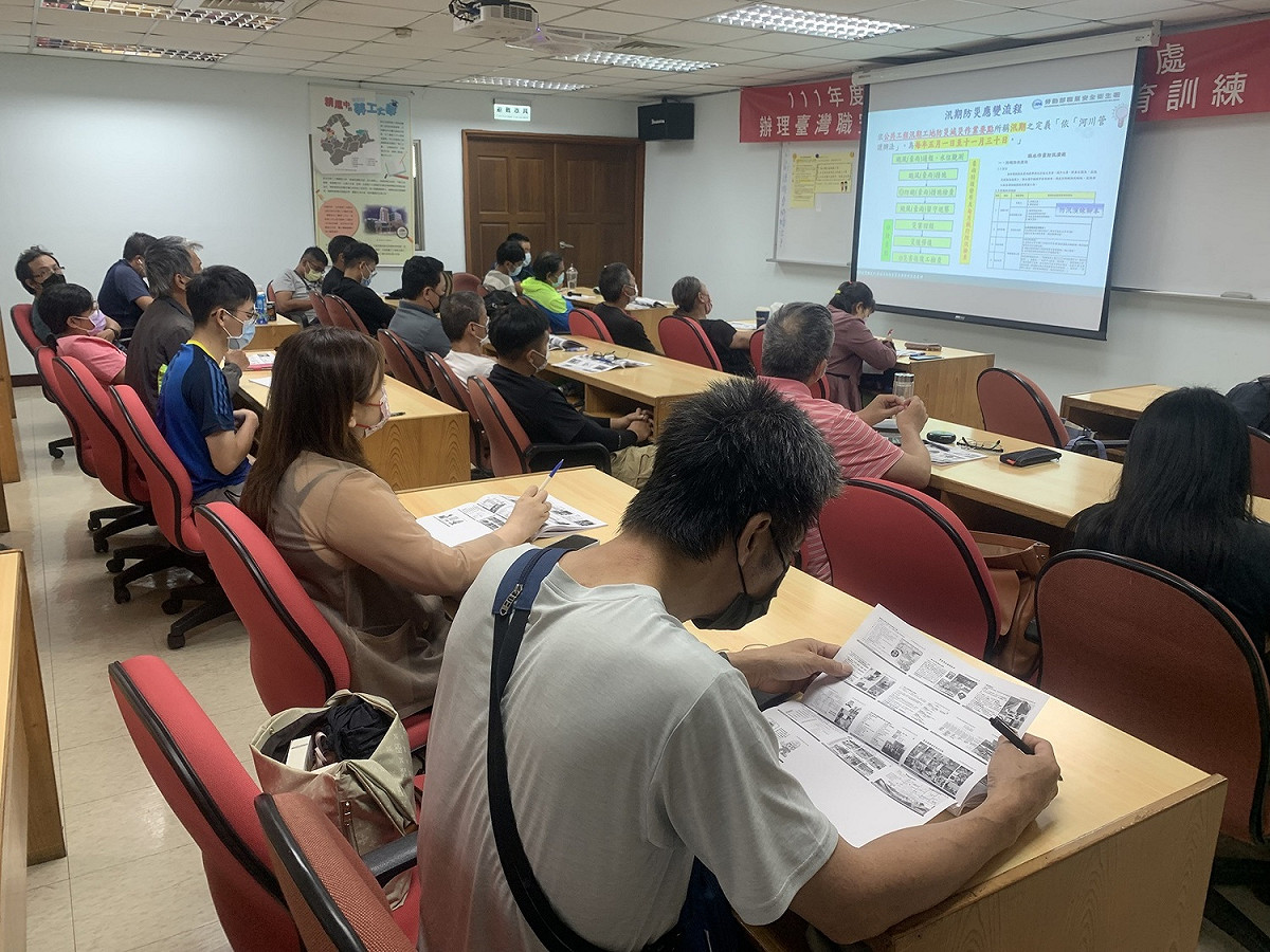 上課情形。 圖：新北市勞檢處提供