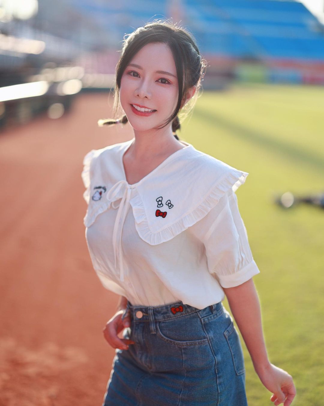 巫苡萱外型甜美。 圖：翻攝自IG/avawu0726