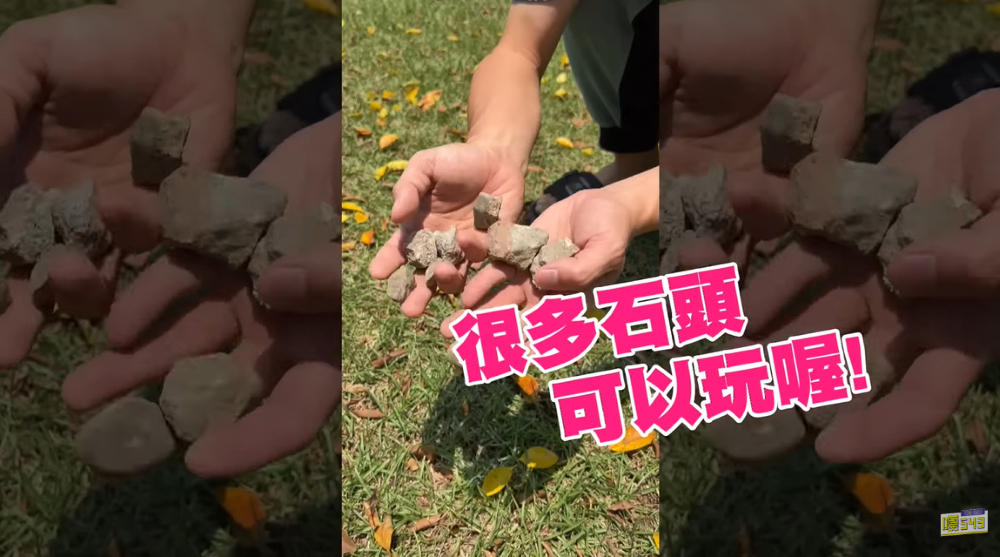 蔡阿嘎諷刺新竹球場外野場地有小石頭。