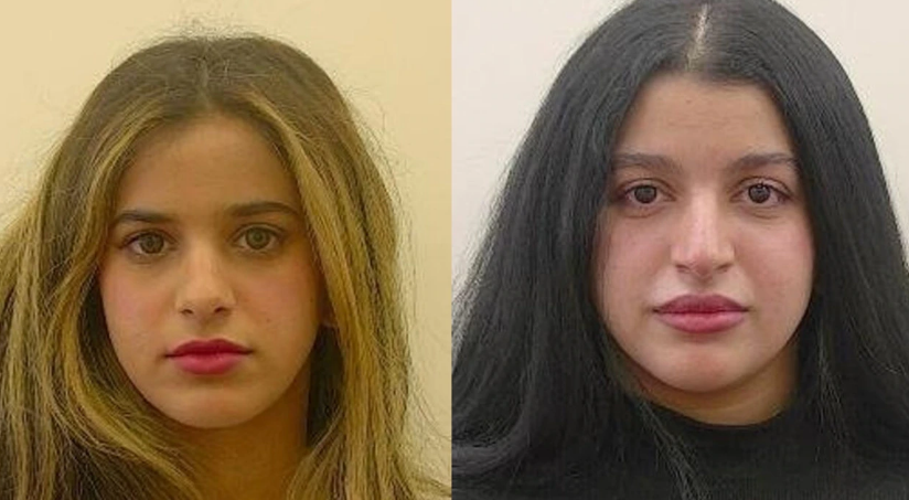 事件死者沙烏地姊妹 23 歲的 Amaal Abdullah Alsehli (右)和 24 歲的 Asra Abdullah Alsehli (左) 圖 :翻攝自澳洲新南威爾斯州 ( New South Wales ) 警方照片