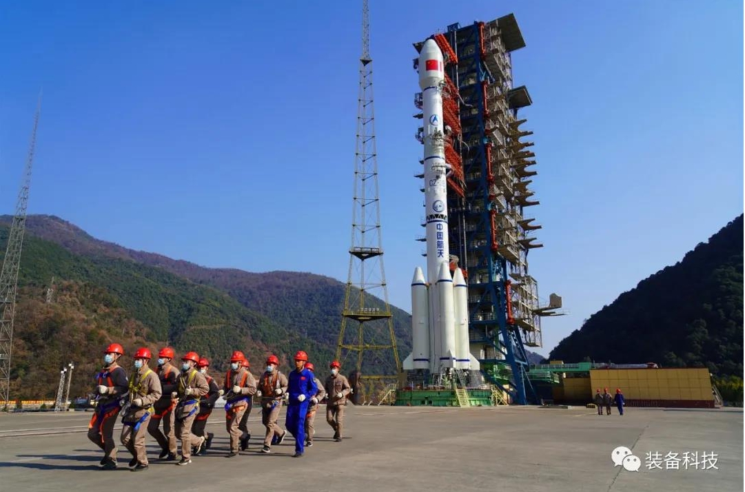 中國西昌衛星發射基地。 圖 : 翻攝自微信/ 裝備科技