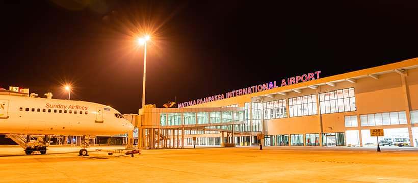 「拉賈帕克薩國際機場」（Mattala Rajapaksa International Airport）號稱為最空曠的國際機場。 圖: 翻攝自Mattala Rajapaksa International Airport 臉書
