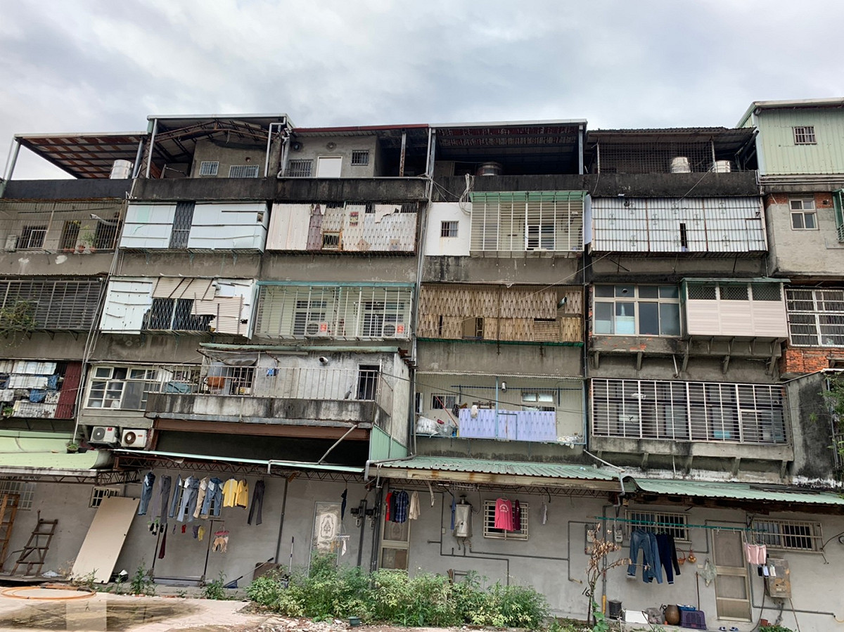 重建前。 圖：新北市都更處提供