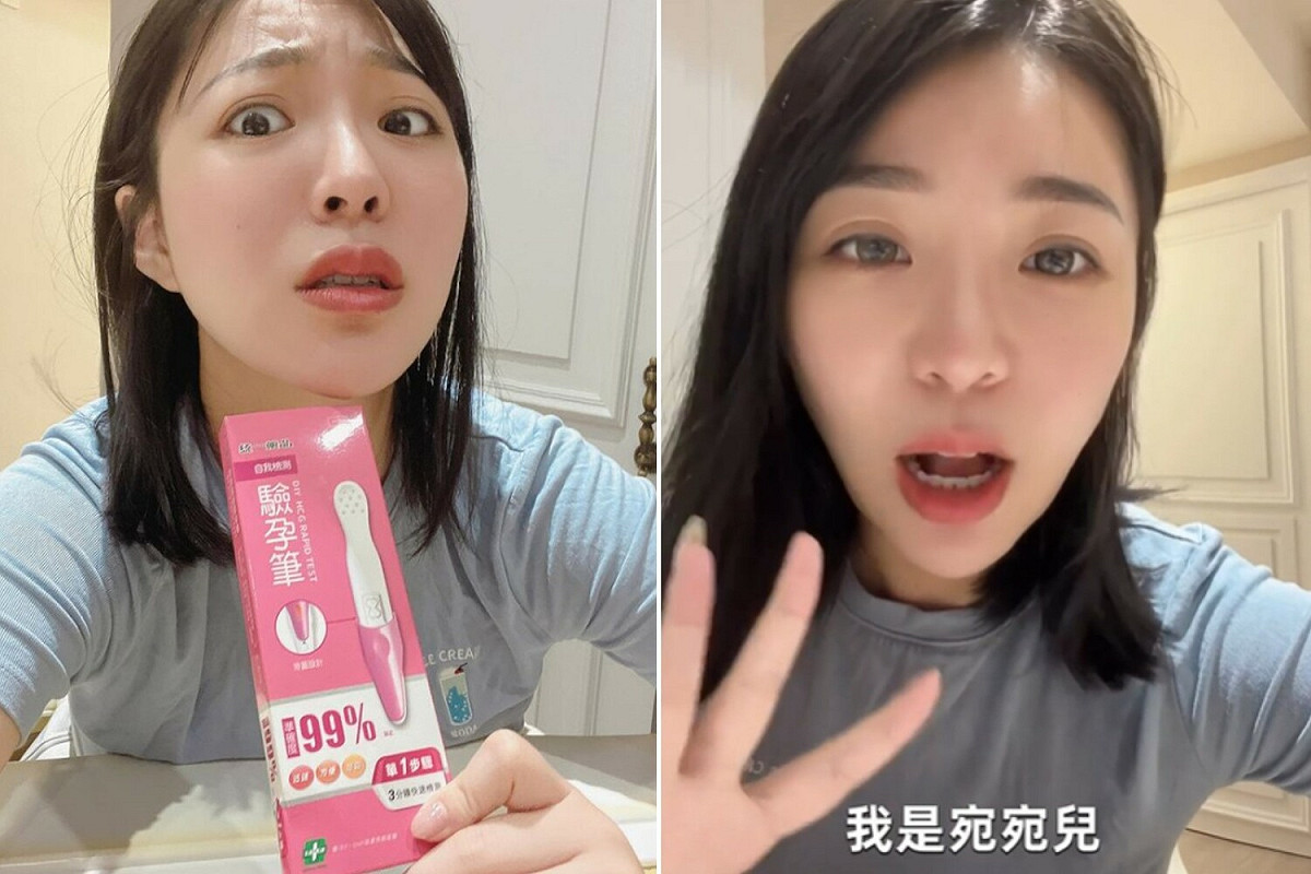 宛宛兒表示自己生理期遲到，且變得容易燥熱。