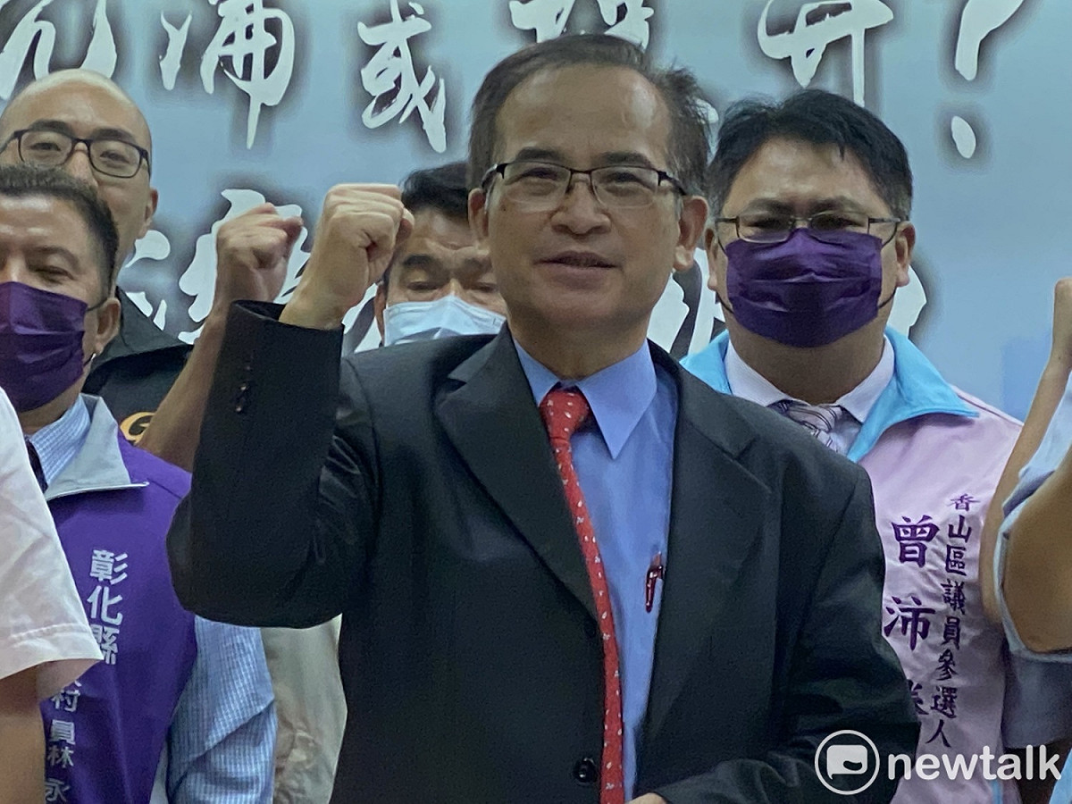 台灣維新召集人蘇煥智宣布投入年底台北市長選舉。 圖：周煊惠 / 攝