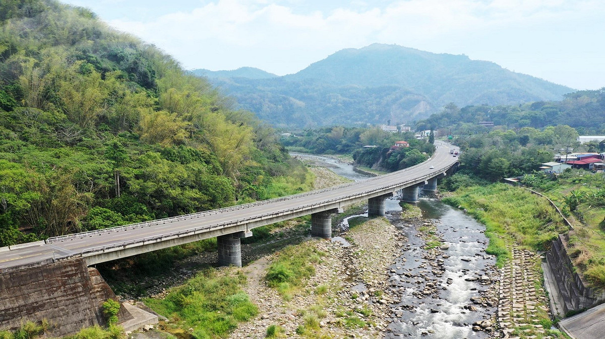 南投縣台14線中潭公路長壽橋將拆除重建。 圖：公路總局南投工務段／提供