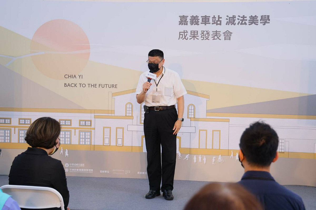 台鐵局局長杜微致詞。 圖：交通部台灣鐵路管理局 / 提供