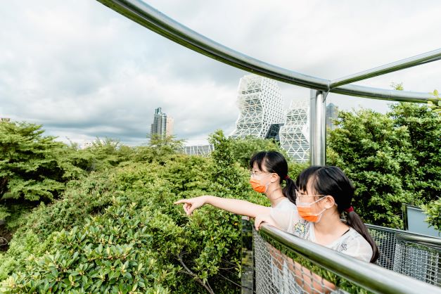 登上大樹宇宙可欣賞港區風光。 圖：高雄市文化局提供
