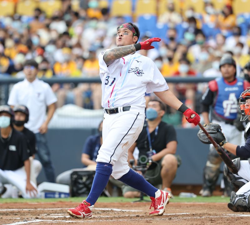 ▲明星賽歷史安打王「大師兄」林智勝 (圖/中華職棒聯盟提供)