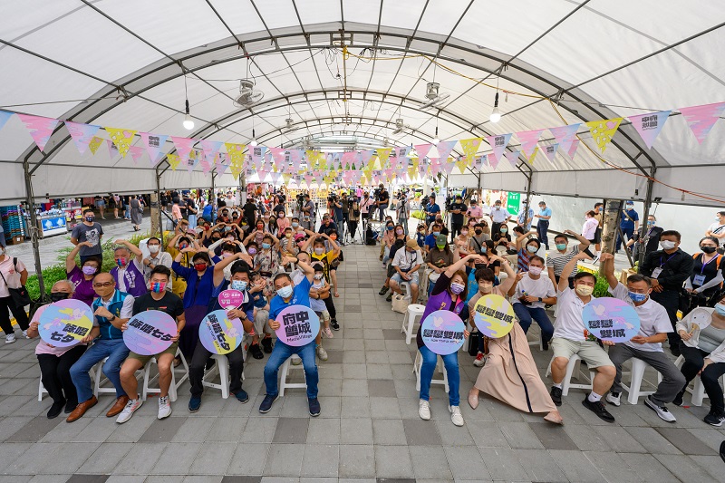 現場大合照。 圖：新北市文化局提供