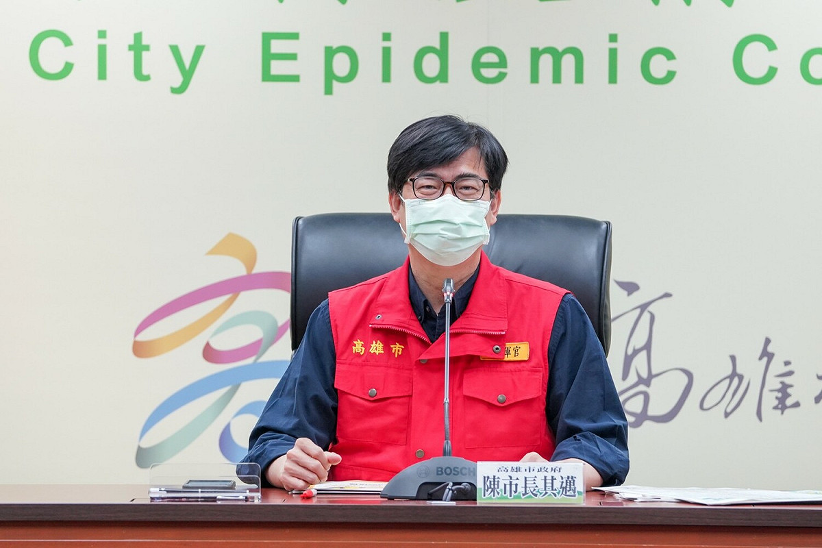 陳其邁認為國民黨副主席此時訪中非常不應該。 圖：高雄市政府提供（資料照）