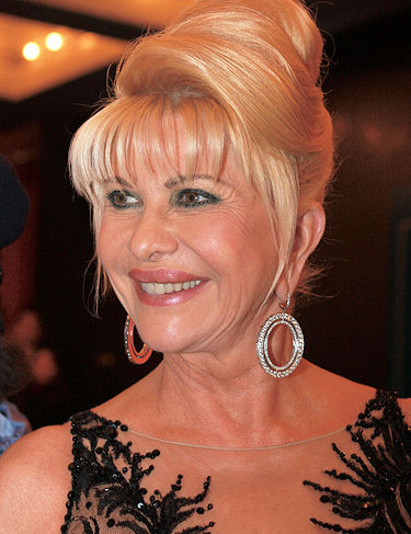 川普已過世的前妻伊凡娜·川普（Ivana Trump）。 圖：翻攝自維基百科（資料照）
