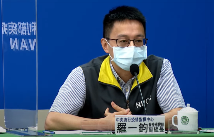 中央流行疫情指揮中心醫療應變組副組長羅一鈞。 圖：中央流行疫情指揮中心／提供
