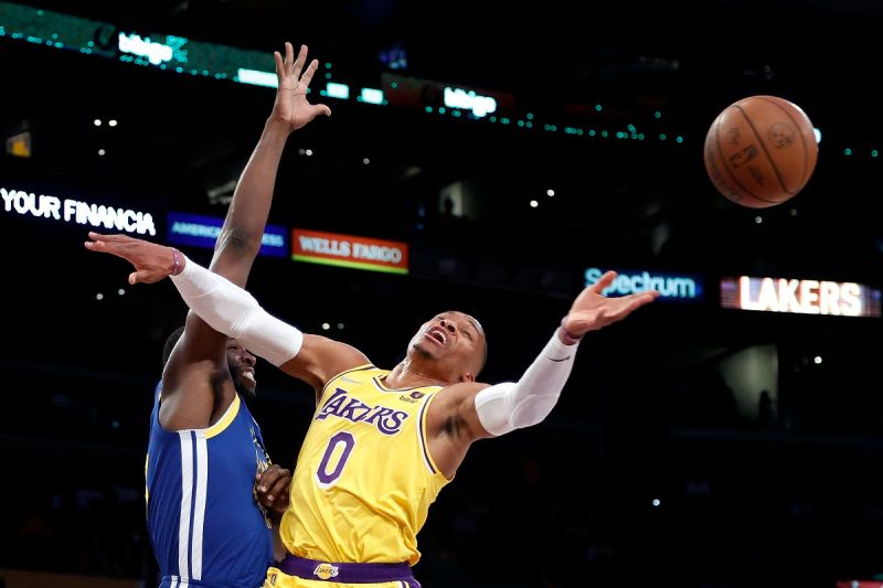 湖人後衛Russell Westbrook。 圖／美聯社／達志影像